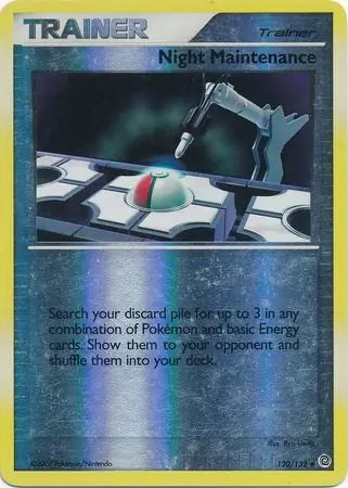 Secret Wonders Night Maintenance #120/132 reverse holo